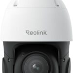 Reolink Smart 4K/8MP UHD PTZ Dome Überwachungskamera Aussen mit revolutionären 16X optischem 3D-Zoom, Farbnachtsicht, Personen-/Fahrzeug-/Tiererkennung, Zwei-Wege-Audio, 24/7 Aufzeichnung, RLC-823S2