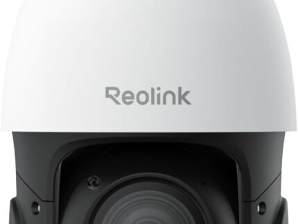 Reolink Smart 4K/8MP UHD PTZ Dome Überwachungskamera Aussen mit revolutionären 16X optischem 3D-Zoom, Farbnachtsicht, Personen-/Fahrzeug-/Tiererkennung, Zwei-Wege-Audio, 24/7 Aufzeichnung, RLC-823S2