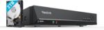Reolink 8CH 4K PoE NVR Überwachungssystem Rekorder mit 2TB Festplatte, Videoüberwachung für Haus, Innen, Aussen Sicherheit. Unterstützt 16MP/12MP/4K/5MP/4MP HD IP Kameras, RLN8-410