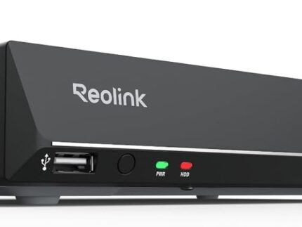 Reolink 8CH 4K PoE NVR Überwachungssystem Rekorder mit 2TB Festplatte, Videoüberwachung für Haus, Innen, Aussen Sicherheit. Unterstützt 16MP/12MP/4K/5MP/4MP HD IP Kameras, RLN8-410