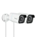 Reolink 4K Überwachungskamera Aussen Set, 8CH Videoüberwachung mit 4X 8MP PoE IP Kamera und 2TB HDD NVR für 24/7 Aufnahme Innen Outdoor, Personenerkennung und Fahrzeugerkennung, IP67, RLK8-800B4
