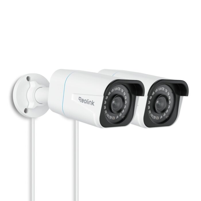 Reolink 4K Überwachungskamera Aussen Set, 8CH Videoüberwachung mit 4X 8MP PoE IP Kamera und 2TB HDD NVR für 24/7 Aufnahme Innen Outdoor, Personenerkennung und Fahrzeugerkennung, IP67, RLK8-800B4