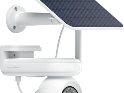 Reolink Altas PT Ultra, Erste 4K Solar Überwachungskamera Aussen Akku mit Daueraufzeichnung, Auto-Tracking, 10s Voraufzeichnung, ColorX-Nachtsicht, 8MP PT WLAN Kamera Outdoor, Wi-Fi 6, mit Solarpanel