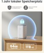 Reolink 4K PT Solar Überwachungskamera Aussen Set Outdoor Akku mit Home Hub, 360° Schwenkbare, Farbnachtsicht, Lokaler Speicher, Ohne ABO-Gebühren, Argus PT Ultra 2-Kamera-Set, mit Solarpanel