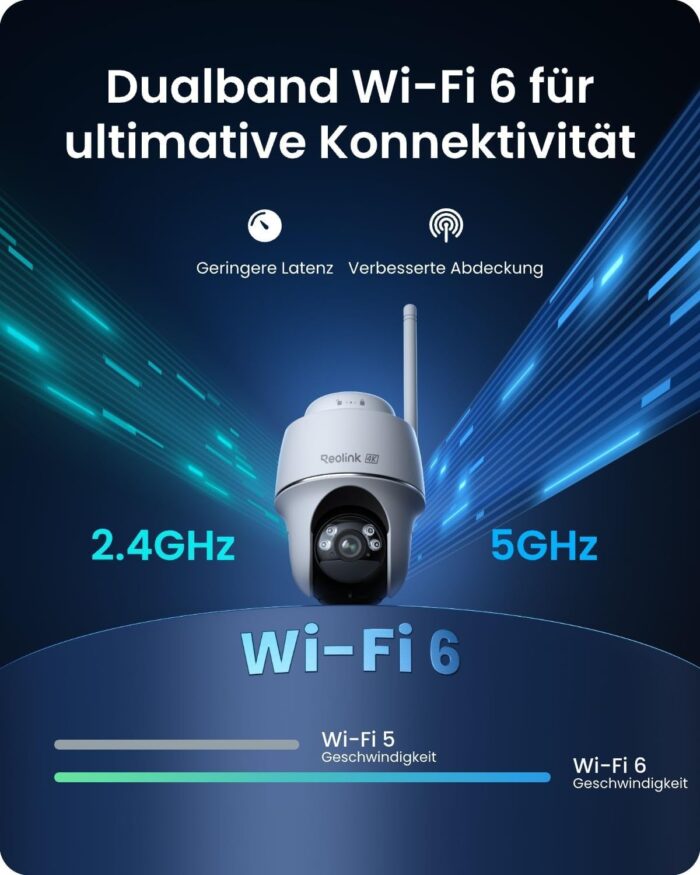 Reolink 4K PT Solar Überwachungskamera Aussen Set Outdoor Akku mit Home Hub, 360° Schwenkbare, Farbnachtsicht, Lokaler Speicher, Ohne ABO-Gebühren, Argus PT Ultra 2-Kamera-Set, mit Solarpanel