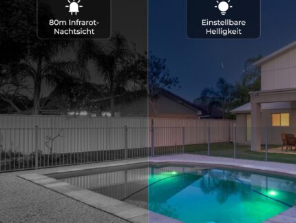 Reolink Smart 4K/8MP UHD PTZ Dome Überwachungskamera Aussen mit revolutionären 16X optischem 3D-Zoom, Farbnachtsicht, Personen-/Fahrzeug-/Tiererkennung, Zwei-Wege-Audio, 24/7 Aufzeichnung, RLC-823S2