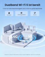 Reolink Altas PT Ultra, Erste 4K Solar Überwachungskamera Aussen Akku mit Daueraufzeichnung, Auto-Tracking, 10s Voraufzeichnung, ColorX-Nachtsicht, 8MP PT WLAN Kamera Outdoor, Wi-Fi 6, mit Solarpanel