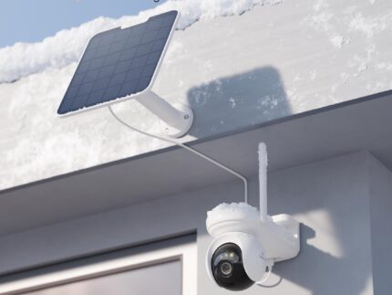 Reolink Altas PT Ultra, Erste 4K Solar Überwachungskamera Aussen Akku mit Daueraufzeichnung, Auto-Tracking, 10s Voraufzeichnung, ColorX-Nachtsicht, 8MP PT WLAN Kamera Outdoor, Wi-Fi 6, mit Solarpanel