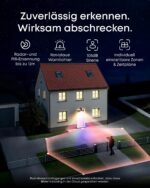 eufyCam S4 2‑Kamera‑Set, kabellose Solar‑Überwachungskamera außen, 3‑Linsen Bullet‑PTZ‑Kamera, 4K UHD, 360° Multi‑Kamera‑Tracking, Auto‑Tracking, 8× Hybridzoom, Farbnachtsicht, 16TB lokaler Speicher
