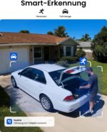 Reolink 2K Überwachungskamera Aussen Set WLAN mit Solar-/Akkubetrieb, 360° Schwenkbare, KI-Erkennung, Zentralverwaltung & Lokalspeicher, Ohne ABO-Gebühren, Home Hub Mini + 2xArgus PT Lite +Solarpanel