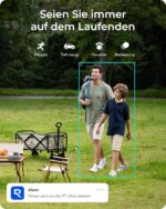 Reolink 4K 4G LTE Überwachungskamera Aussen mit SIM Karte Ohne WLAN, 355°&140° PTZ Solar Kamera Outdoor mit 8MP Farbnachtsicht, 32GB microSD-Karte, Go PT Ultra (Grau) +Solarpanel